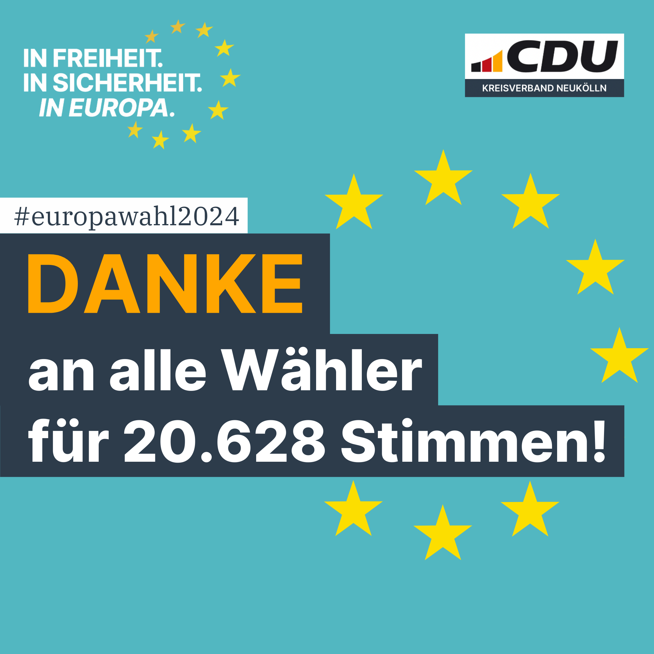 Vielen Dank fr Ihre Stimme bei der Europawahl 2024!